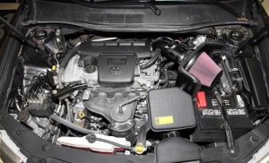 Toyota Camry Performance Air Intake - K&N Engineering - Typhoon - Black - `12-`13
